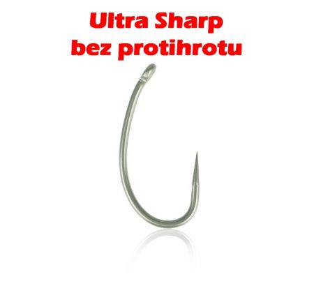 Garda háčky - ULTRA SHARP carp hook Bez protihrotu 10ks