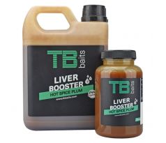TB Baits Liver Booster Hot Spice Plum - VÝPRODEJ