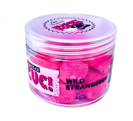LK Baits CUC! Nugget POP-UP Fluoro Wild Strawberry 17 mm, 150ml - VÝPRODEJ