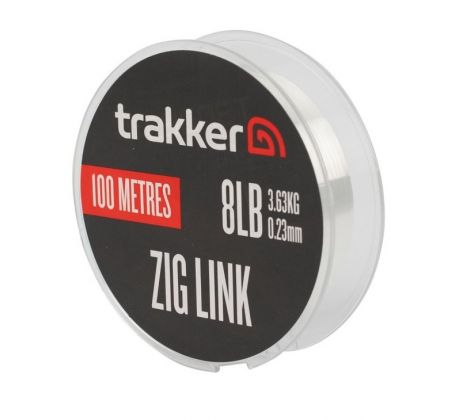 Trakker Návazcová šňůra - Zig Link 15lb, 6,80kg, 0,33mm, 100m