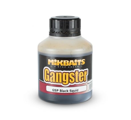 Mikbaits Gangster booster 250ml - GSP Black Squid - VÝPRODEJ !!!