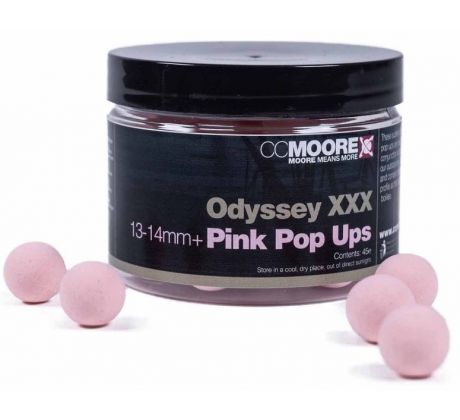 CC Moore Odyssey XXX - Plovoucí boilie růžové 13/14mm 35ks - VÝPRODEJ