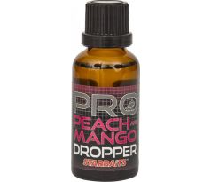 StarBaits Dropper Ochucovadlo 30ml - Probiotic Peach & Mango