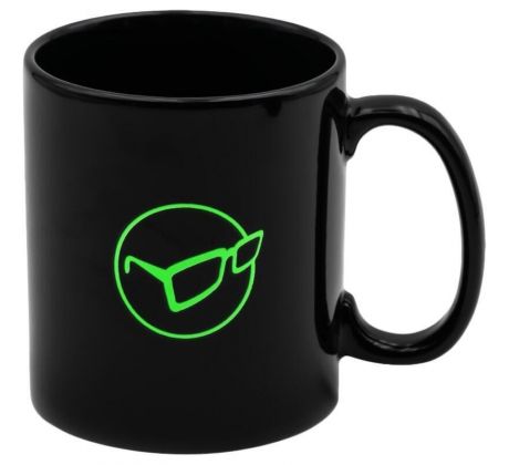 Korda rybářský hrnek Glasses Logo Mug Black