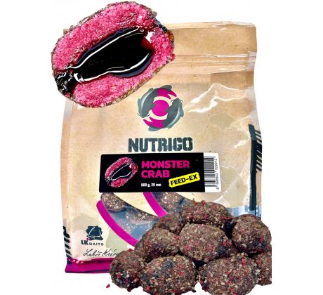 LK Baits Nutrigo FEED-EX Monster Crab 800g, 20 mm