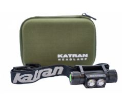 Katran Čelová dobíjecí svítilna Headlamp W/B 460 modrá a bílá LED + box zdarma