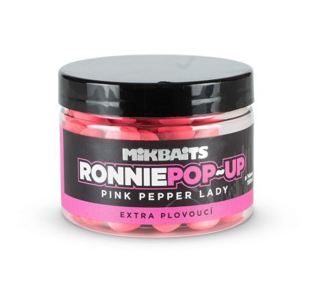 Mikbaits Ronnie pop-up 150ml - Pink Pepper Lady 14mm - VÝPRODEJ