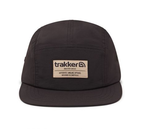 Trakker Kšiltovka 5 Panel Black Cap