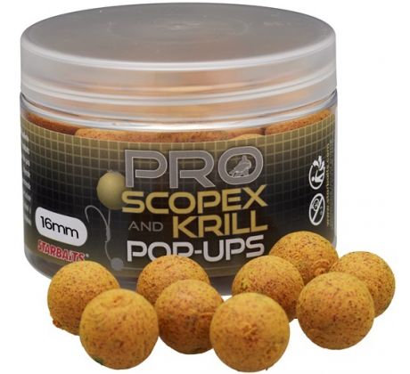 StarBaits Plovoucí boilies POP UP Pro Scopex Krill 50g