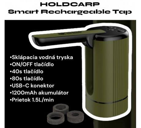 Holdcarp Akumulátorová sklápěcí vodní pumpa Smart Rechargeable Tap