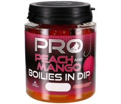 Starbaits Boilies in Dip Pro Peach Mango 150g