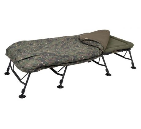 Trakker Lehátko - RLX 8 Wide Camo Bed System