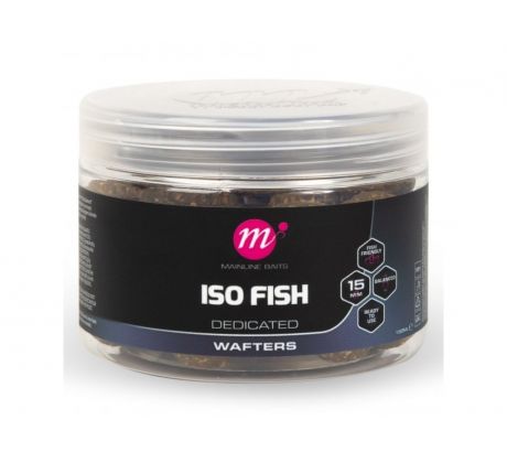 Mainline neutrálně vyvážené boilie Wafters ISO Fish 15mm