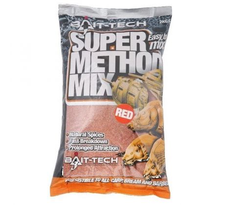 Bait-Tech krmítková směs Super Method Mix Red 2 kg