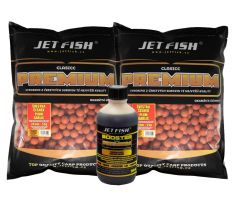 Jet Fish Premium classic boilie 2 x 5Kg - CREAM/SCOPEX + BOOSTER