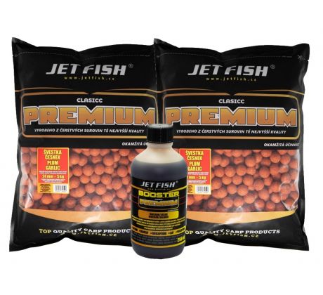 Jet Fish Premium classic boilie 2 x 5Kg - CREAM/SCOPEX + BOOSTER