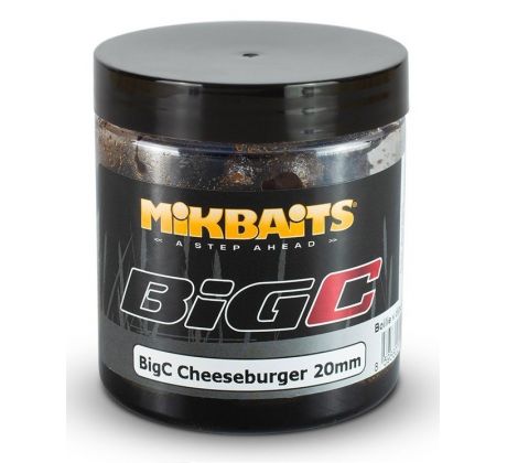 Mikbaits Boilies BiG v Dipu 250ml - BigC Cheeseburger