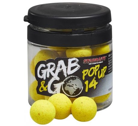 STARBAITS Plovoucí boilies POP-UP G&G Global Sweet Corn 20g 14mm