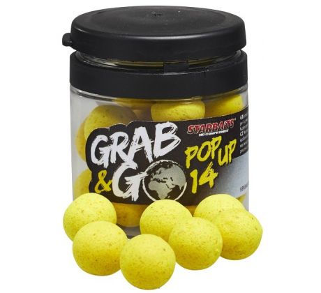 STARBAITS Plovoucí boilies POP-UP G&G Global Scopex 14mm 20g