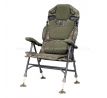 Trakker Křeslo komfortní s područkami - Levelite Camo Longback Recliner