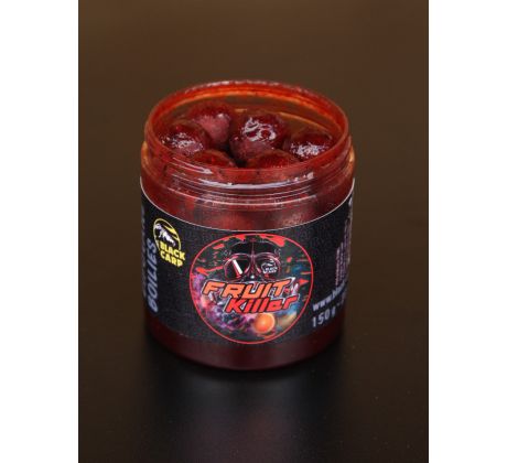 Black Carp Boilie dipované FRUIT KILLER 20mm 150gr - VÝPRODEJ