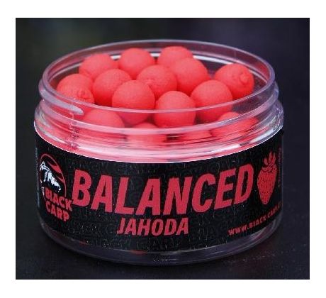 Black Carp Balanced Boilie JAHODA 12mm 60gr - VÝPRODEJ