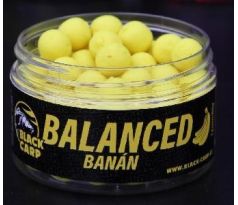 Black Carp Balanced Boilie BANÁN 12mm 60gr - VÝPRODEJ